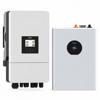 Комплект 12 (3ф) + 5 | резервне живлення | DEYE SUN-12K-SG05LP3-EU-SM2 + акумулятор DEYE SE-F5 Pro-C 5.12 кВт
