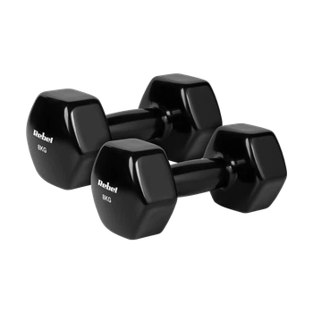 Гантелі вінілові Rebel Active HEX 2x8 кг (5901890136457)