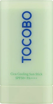 Успокаивающий охлаждающий солнцезащитный стик с центеллой TOCOBO Cica Cooling Sun Stick 18 г