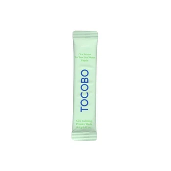 Энзимная пудра для глубокого очищения, саше TOCOBO Cica Calming Powder Wash 0,6 г