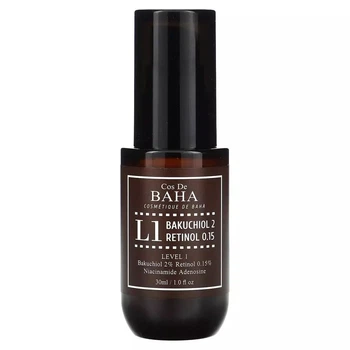 Антивозрастная сыворотка с бакучиолом и ретинолом Cos De BAHA L1 Bakuchiol & Retinol Serum (L1) 30 мл