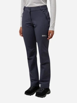 Брюки теплые женские Jack Wolfskin Activate Thermic Pants W A61879-1388 42 Темно-серые (4064886318525)