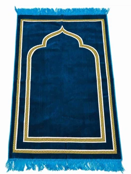 Килимок для намазу Golden Mihrab Sajda 110 × 70 см Бірюзовий