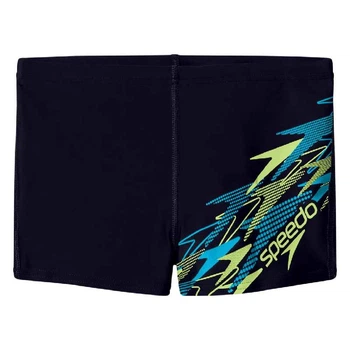 Плавки детские Speedo MEDLEY LOGO AQUASHORT BLK/GRN (8-12410005) 13-14, 164 см