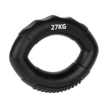 Силіконовий кистьовий тренажер REBEL ACTIVE 0-27kg, Black (RBA-2501-BK)