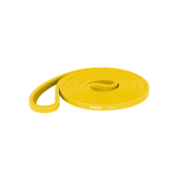 Стрічка опору латексна REBEL Power Band PL-1 Yellow 4-7 kg (RBA-3000-1)
