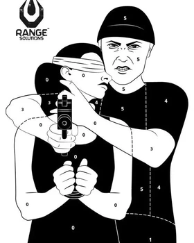 Мишени Range Solutions Hostage, 50 шт.