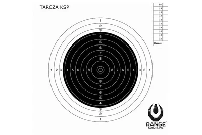 Мишени Range Solutions KSP Sports Carbine 50 m, 100 шт.