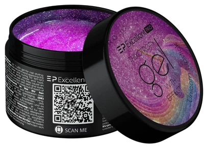 Гель для нарощування нігтів Excellent Pro Thixotropy With Effect Unicorn Lipstick 15 г (5903900443722)