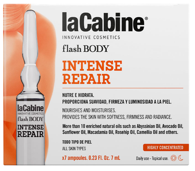 Ампули для тіла La Cabine Flash Body Intense Repair 7 х 7 мл (8435534408886)