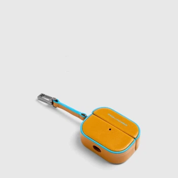 Чехол для AirPods Pro Piquadro BLUE SQUARE (B2) Yellow AC5308B2-G