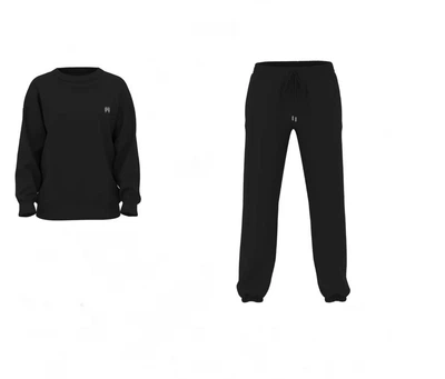 Костюм Victoria's Secret Iconic Fleece Relaxed L чорний