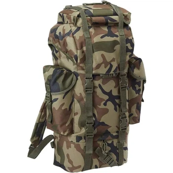 Рюкзак туристический милитари BRANDIT Nylon Rucksack 65 л Woodland (8003-10-