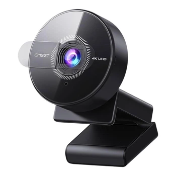 Вебкамера EMEET C950 4K Ultra HD Черная (Веб-камера для компьютера и Zoom)