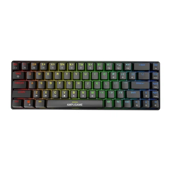Клавиатура механическая Fifine GK1 65% RGB Black (5410464334729)