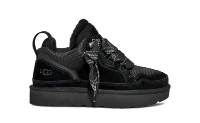 Жіночі зимові уггі кросівки UGG Lowmel Sneaker Black 38р-24см 1144032-BLK