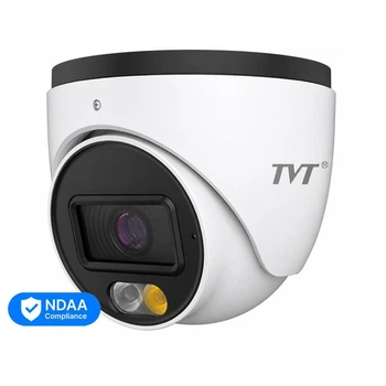 IP-відеокамера 6Mp TVT TD-9564E4B-A(D-PE-AW2) White f-2.8mm, ІЧ+LED-підсвічування, з мікрофоном