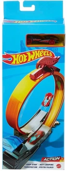Zestaw torów Hot Wheels Action Pętla ze skocznią + 1 samochodzik (FWM88) (887961678734)