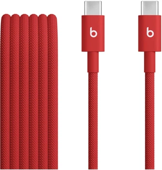 Kabel Apple Beats USB Type-C - USB Type-C 2.0 1.5 m Red (APPMDGF4ZM)