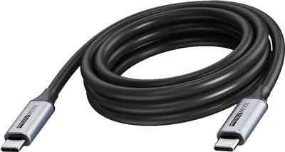 Kabel Vision USB Type-C - USB Type-C 2.0 100 W 5 m Black (TC 5MUSBC/BL)