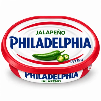 Крем-Сир Сливочный с Перцем Халапено Philadelphia Jalapeno 175 г