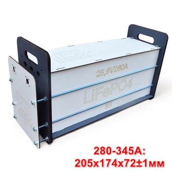 Корпус Эконом для LiFePO4 280A-345Ах8s (304,314,320,334,345 Ач на 8 ячеек 24V) Бокс для Аккумуляторов (Разбор) Деревянный Ящик Коробка под Батареи