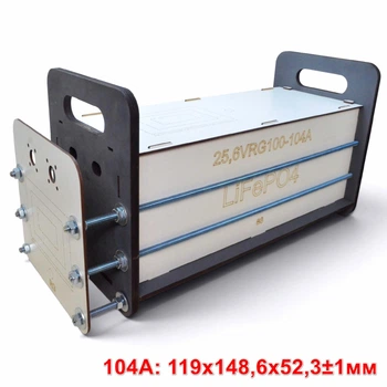 Корпус Економ для LiFePO4 - 104х8s GOTION (104Ah 104Ач на 8 комірок 24V) Бокс Акумуляторів (Розбір) Дерев'яний Ящик Коробка для Елементів Батарей