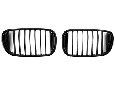 Ноздрі решітка радіатора 1 Bar чорний глянець для BMW 7 серія G11/G12 2016-2019 рр.