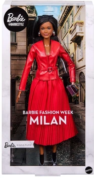 Коллекционная кукла Barbie Signature BarbieStyle Milan Fashion Week Бруклин (JJX31) (194735343744)