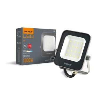 Прожектор LED 10W VIDEX 12–48V AC/DC IP65 5000K серый VL-F3e-105W-12V