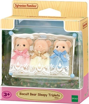 Zestaw do zabawy Sylvanian Families Trojaczki ciasteczkowych misiów SLV5866 (5054131058664)