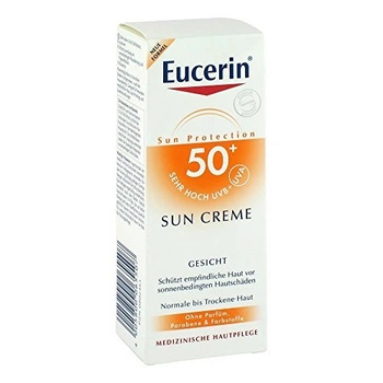 Сонцезахисний крем для обличчя Eucerin Sun Creme SPF 50+, 50 мл