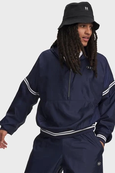 Чоловічий темно-синій анорак UA Icon SW Woven Jkt Under Armour M 6010974-410