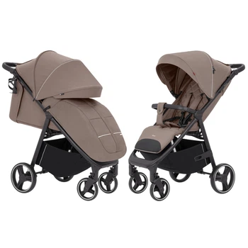 Детская Прогулочная коляска CARRELLO Bravo (CRL-8512 Castle Beige) складная