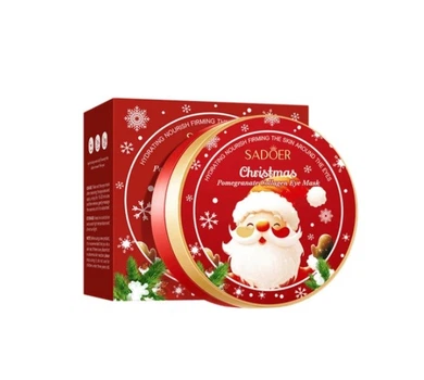 Патчі під очі Sadoer Christmas з колагеном та гранатом 60 шт