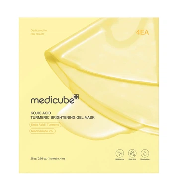 Medicube Гель-маска для освітлення шкіри з коїчною кислотою та куркумою (28g × 4 шт.)