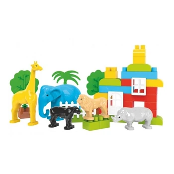 Конструктор пластиковий "ТехноК. Зоопарк" 40 дет Technok Toys (306444)