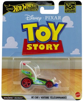 Kolekcjonerski samochodzik Hot Wheels Premium Pop Culture Disney Toy Story RC Car 1:64 (HXD63/JHX00) (194735337200)