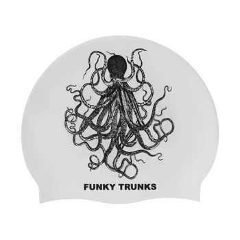 Шапочка для плавання Funky Trunks Silicone Swimming Cap - Octomus Black (FT997256800)
