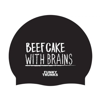 Шапочка для плавання Funky Trunks Silicone Swimming Cap - Beef Cake | FT997256700