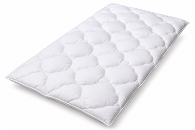 Ковдра John Cotton Europe Super Soft 140×200 см, м'яка легка стьобана ковдра з мікрофібри, прання до 95°C