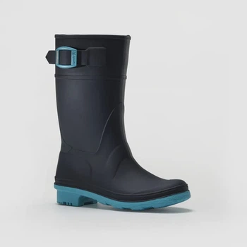 Дитячі водонепроникні гумові чоботи Kamik Raindrops (Navy/Teal) розмір 38.5