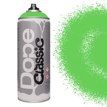 Аэрозольная краска Dope D-081 Acid Green (Зеленый) 400 мл