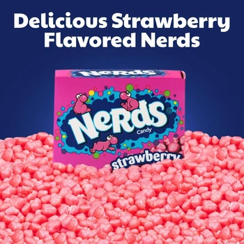 Драже Nerds Mini Boxes Strawberry Hard Candy 1кг
