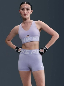 Спортивний топ жіночий Nike Pro Violet M Фіолетовий HF7324-533