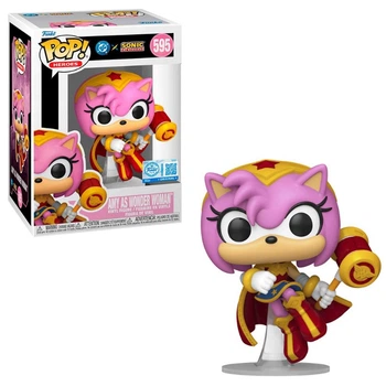Фігурка Фанко Емі Роуз Їжак Сонік №595 Sonic The Hedgehog Sonic Amy Rose Funko 88907