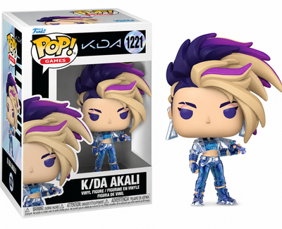 Фигурка Фанко Лига Легенд Аркейн Акали №1221 League of Legends Arcane K/DA Akali Funko 91472