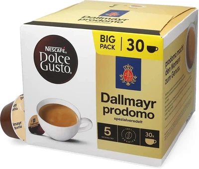 Кофе в капсулах Nescafe Dolce Gusto Dallmayr prodomo 30 шт по 7 г
