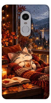 Чехол для Xiaomi Redmi Note 4X с принтом Осінній настрій
