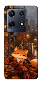 Чехол для Infinix Note 30 Pro NFC с принтом Осінній затишок